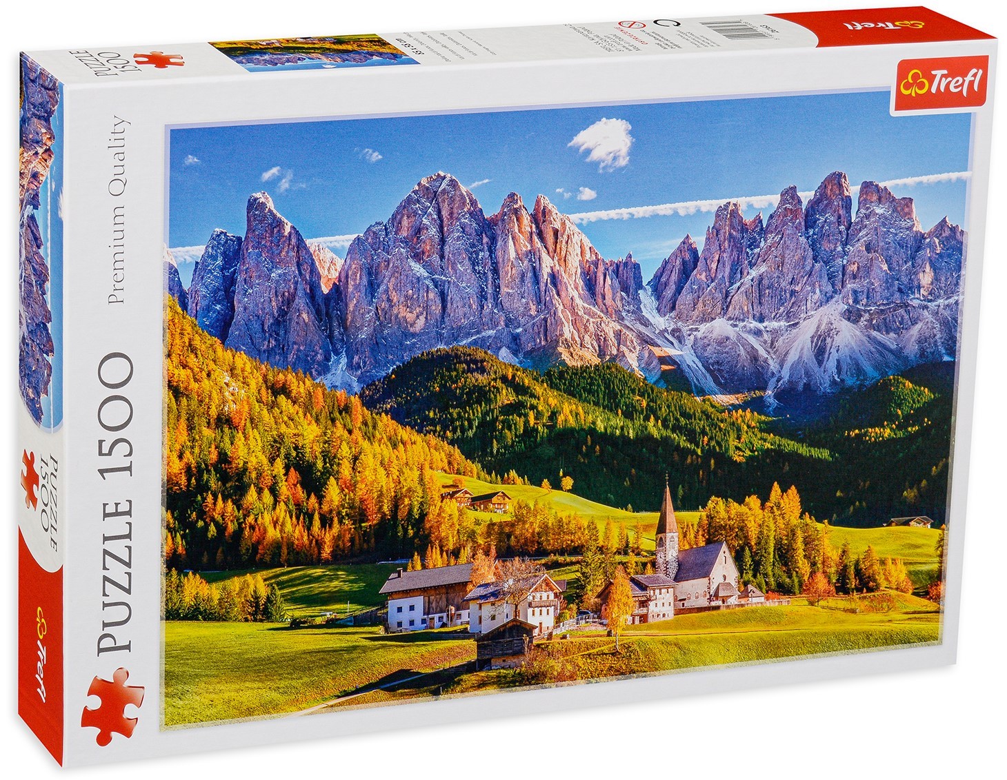 Puzzle Trefl din 1500 de piese - Dolomites, Italy | Ozone.ro