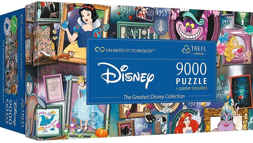 Puzzle panoramic Trefl din 9000 de piese - Colecția Disney | Ozone.ro