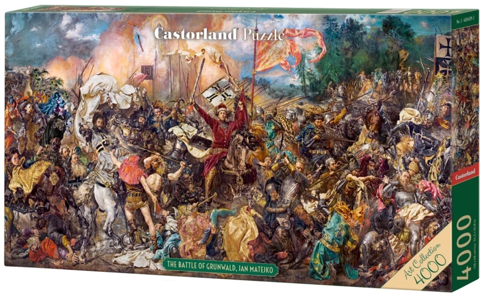 Puzzle panoramic Castorland din 4000 piese - Bătălia de la