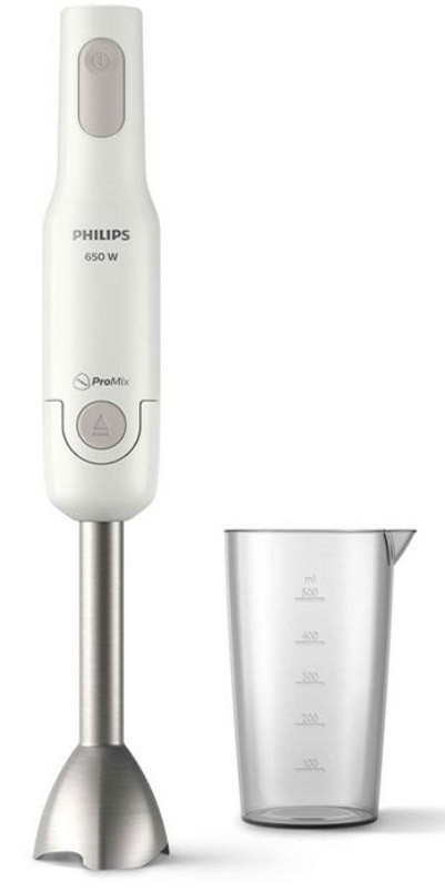 Blender de mână Philips - HR2534/00 ProMix, 650W, alb