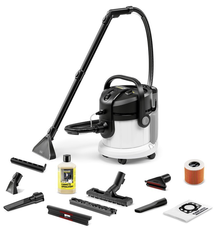 Aspirator de spalat Karcher - SE 4 Plus, galben - imagine 1