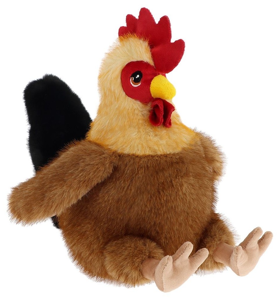 Jucărie de pluș cu clemă Keel Toys Keeleco – Găină, 20 cm - imagine 1