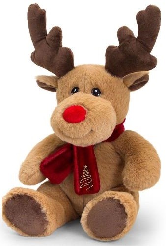 Jucarie de plus Keel Toys Keel eco - Renul Rudolf, 20 cm | Ozone.ro