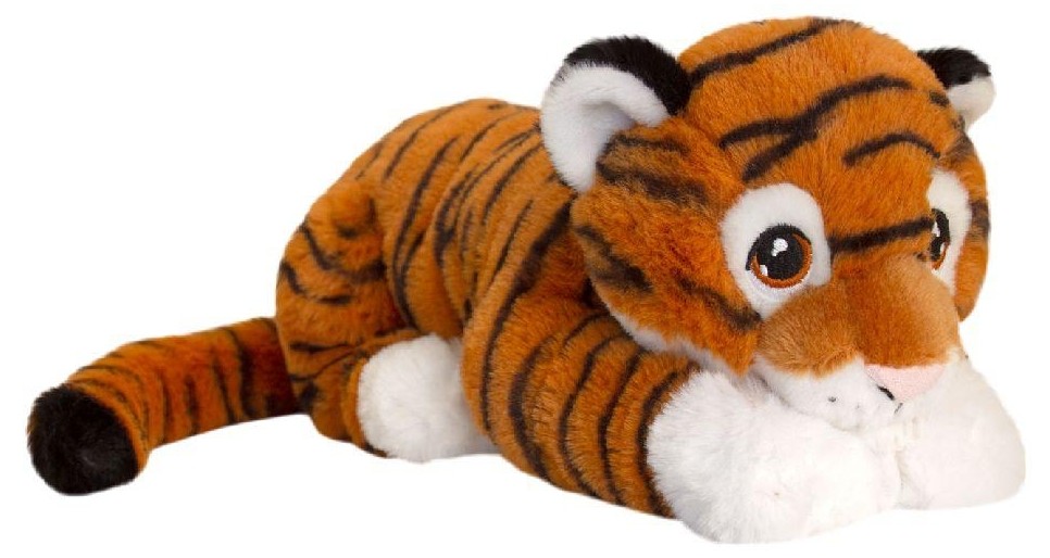 Jucărie de pluș Keel Toys Keeleco - Tigru, 25 cm - imagine 1