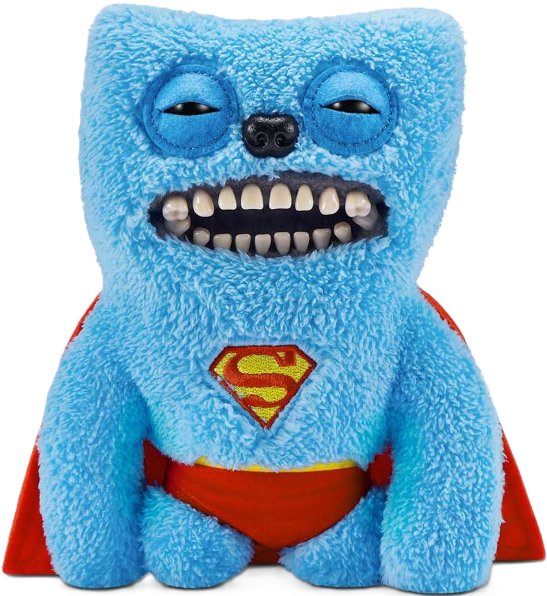 Jucărie de pluș Zuru DC - Fuggler, monstru cu dinți, Superman