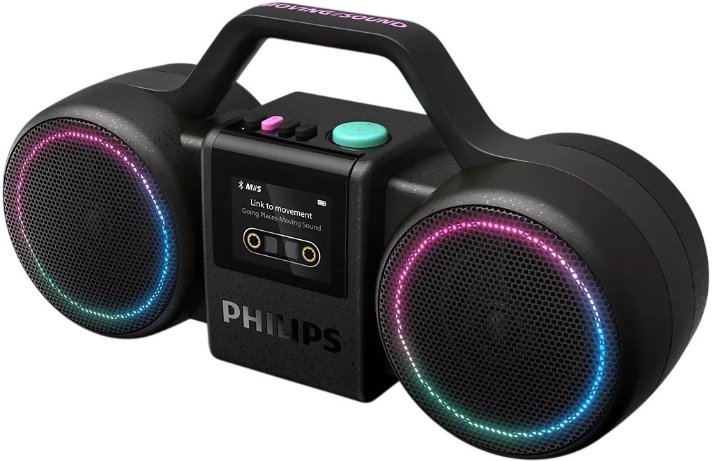 Boxă portabilă Philips - Moving Sound TAMS60B, neagră
