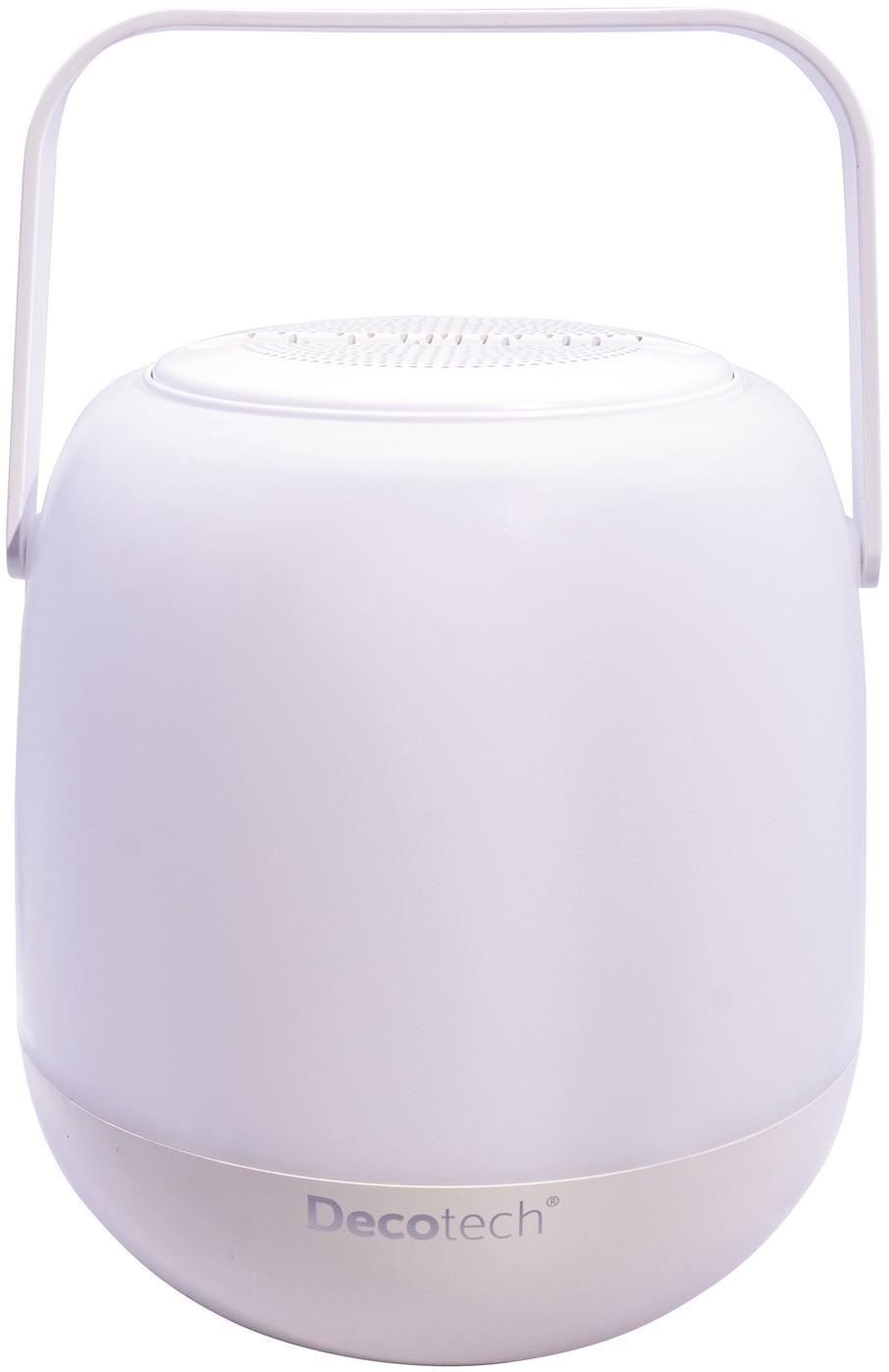 Boxă portabilă luminoasă Lexibook - Decotech BTL410, 8W, RGB, albă