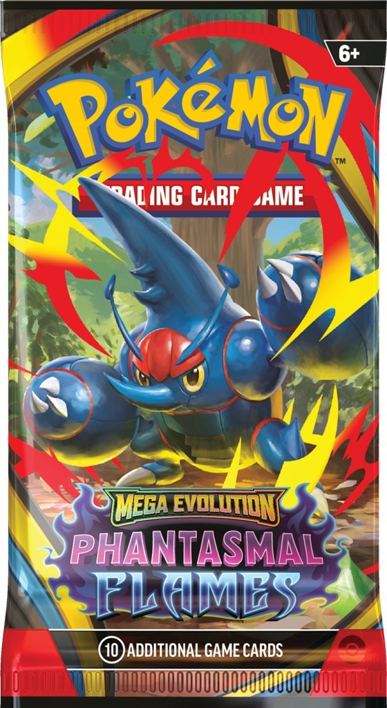 Pokemon TCG: Mega Evolution Phantasmal Flames Booster | Ozone.ro