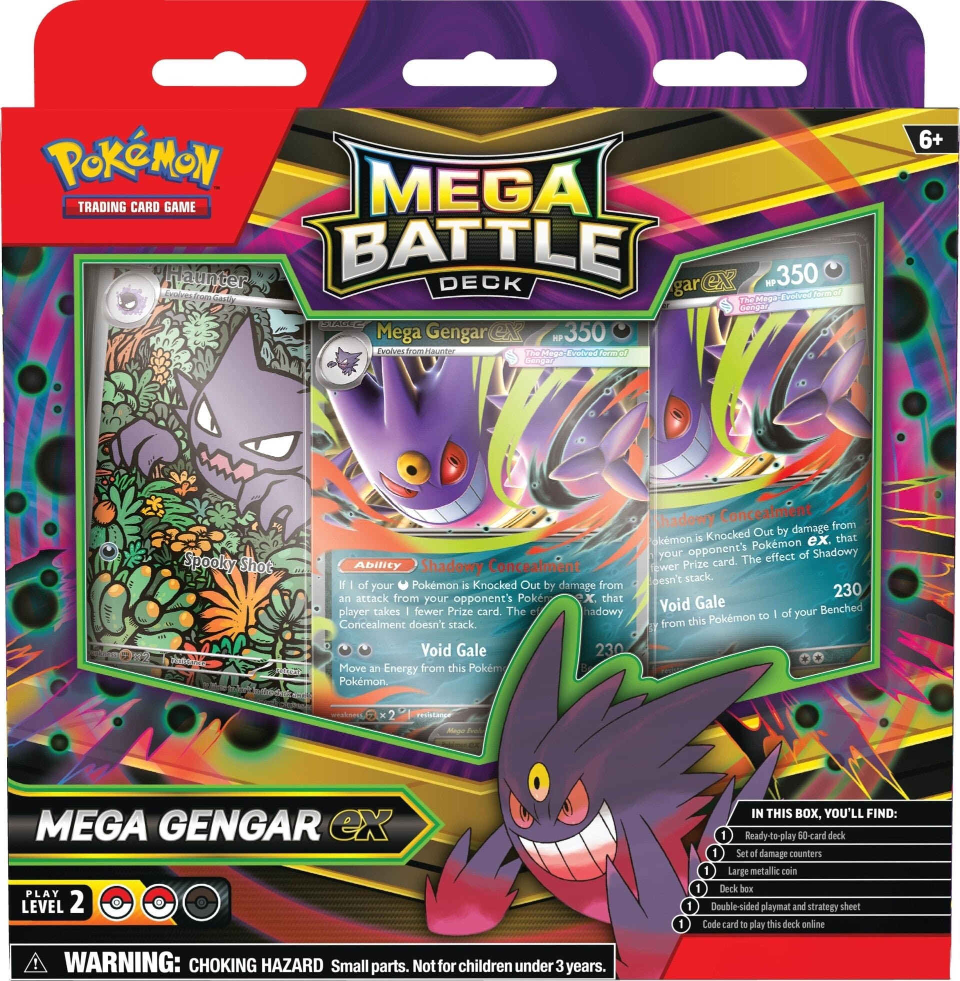 Pokemon TCG: October 2025, Mega Battle Deck - Mega Gengar ex