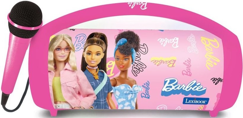 Mini boxa Lexibook - BTP585BBZ Boombox, TWS, Barbie - imagine 1