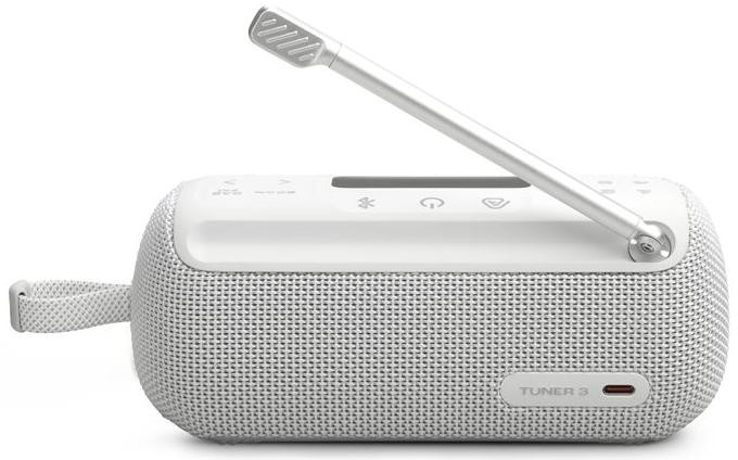 Boxă radio portabilă JBL - Tuner 3, albă - imagine 1