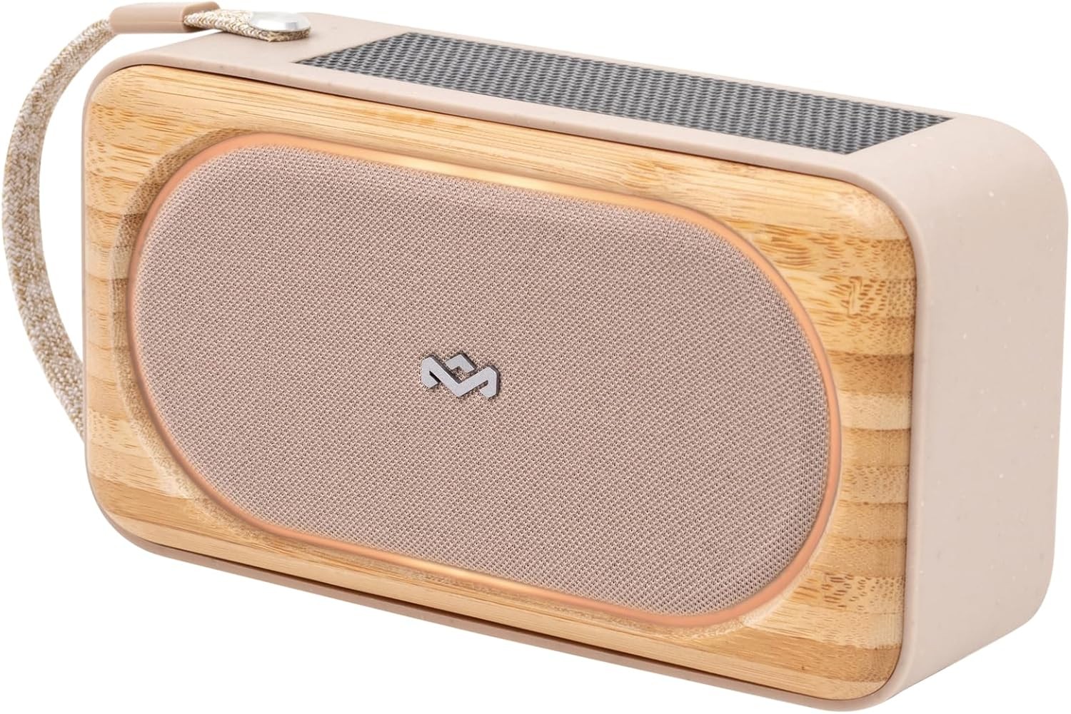 Boxă portabilă House of Marley - Roots Solar, TWS, Cream