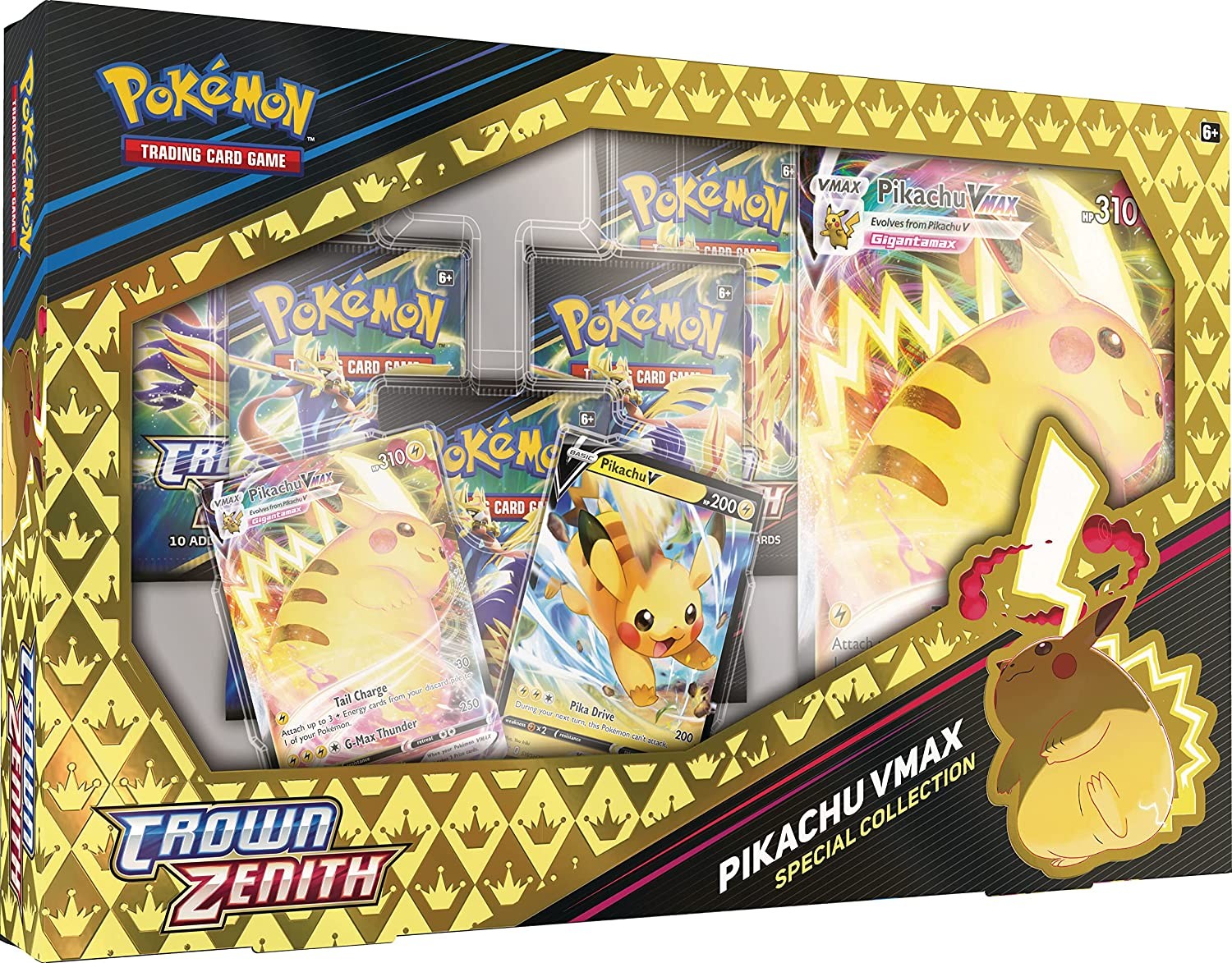 Pokemon TCG: Sword & Shield Crown Zenith Pikachu VMAX Special