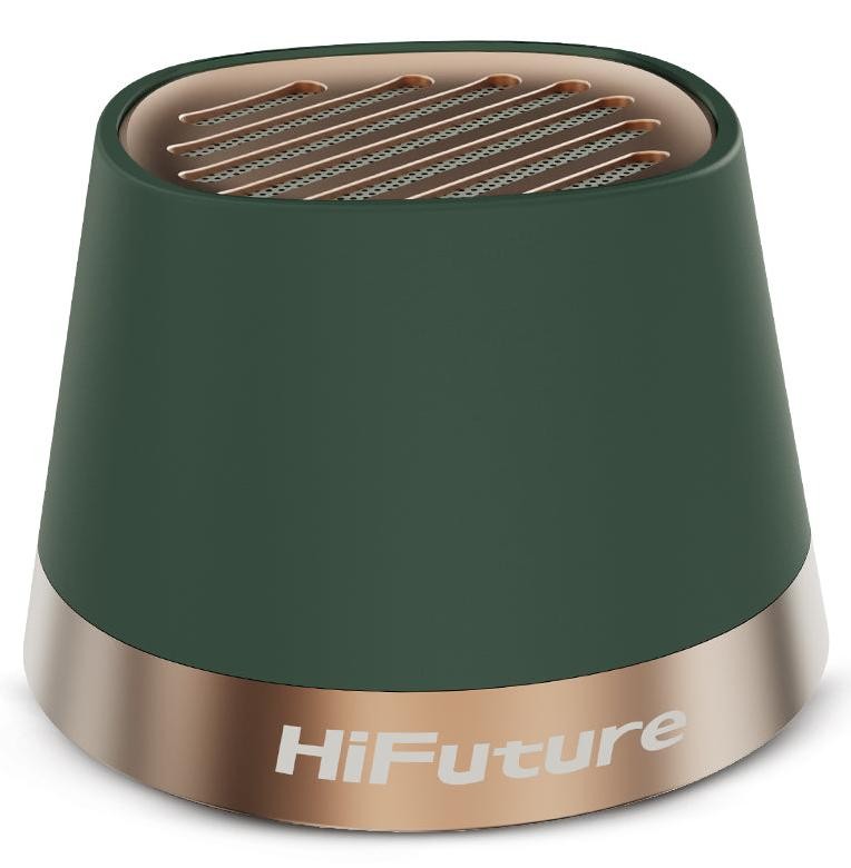 Boxă portabilă HiFuture - Mega S, IPX4, verde/auriu - imagine 1
