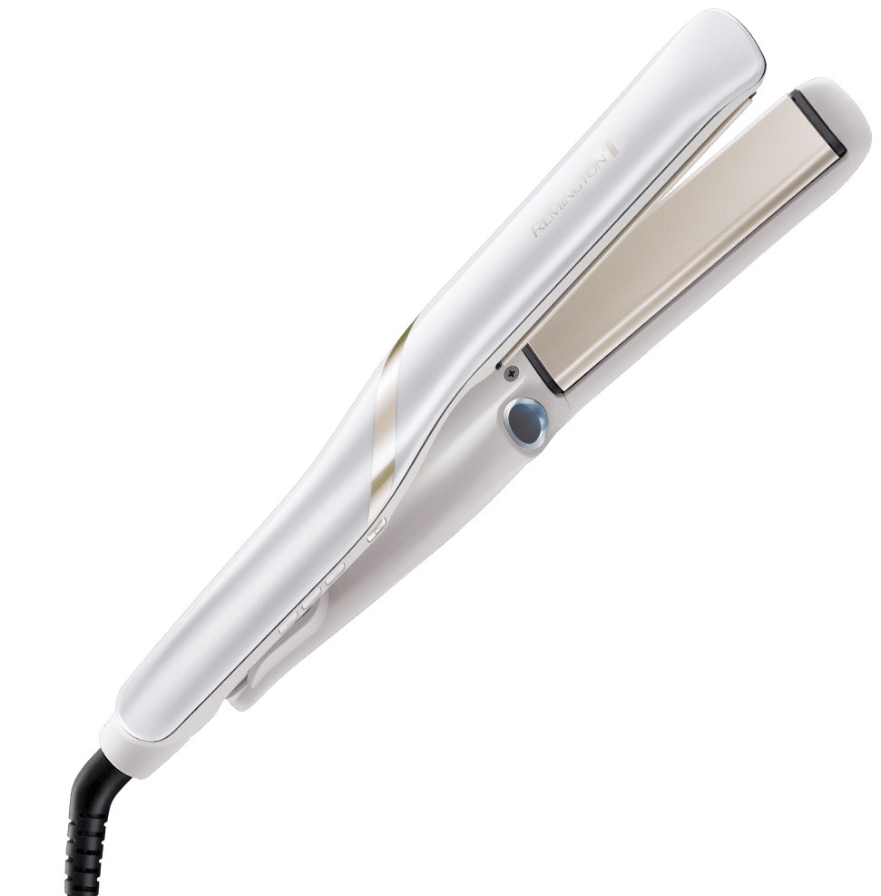 Placă de păr Remington - S9001, 230ºC, ceramică, albă - imagine 1