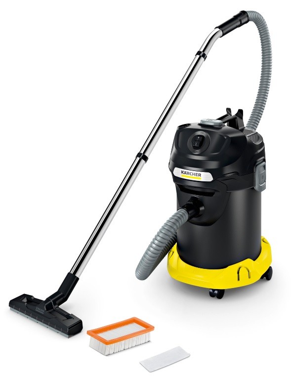 Aspirator pentru cenușă și praf Karcher - AD 4 Premium, galben - imagine 1