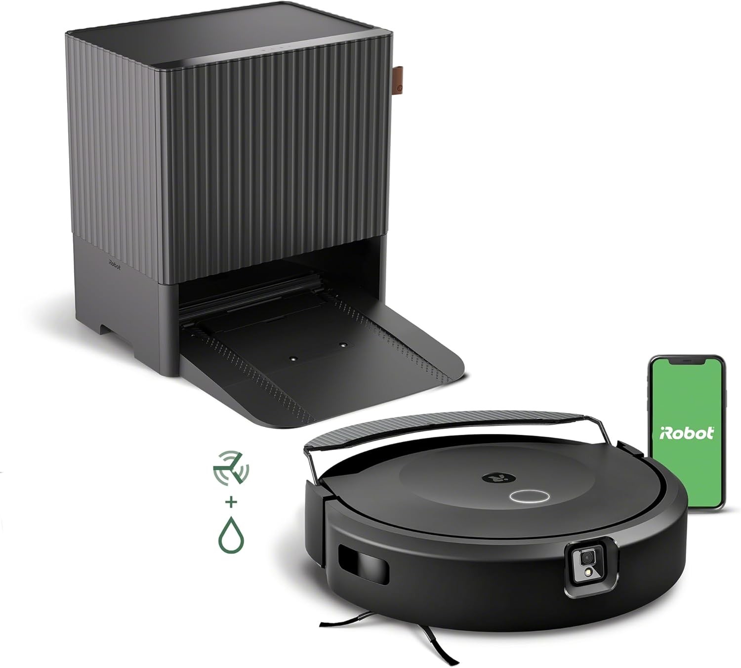 Aspirator robot iRobot - Roomba Combo 10 Max, negru | Ozone.ro
