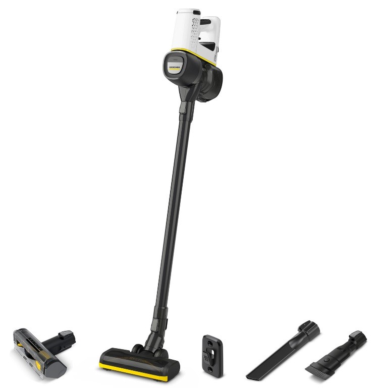 vertical Karcher - VC 4 Cordless myHome Pet, alb/negru - imagine 1