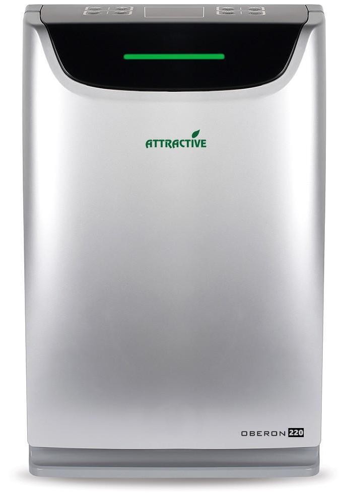 Purificator de aer și umidificator Oberon - 220, HEPA, alb - imagine 1
