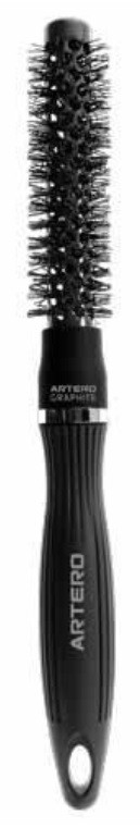 Perie de păr profesională Artero - Graphite, 16 mm, negru - imagine 1