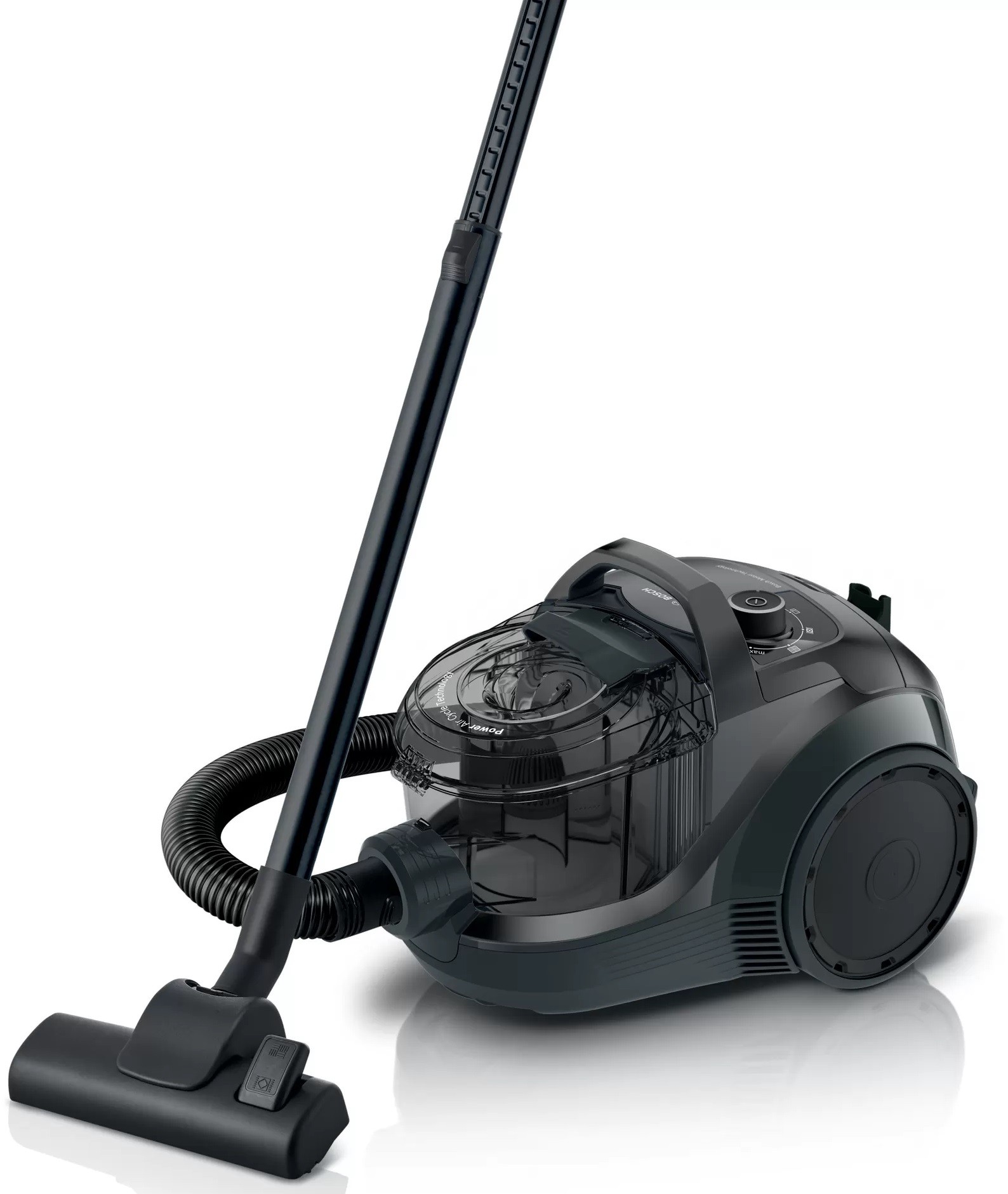 fără sac Bosch - BGC21X200, PureAir, negru