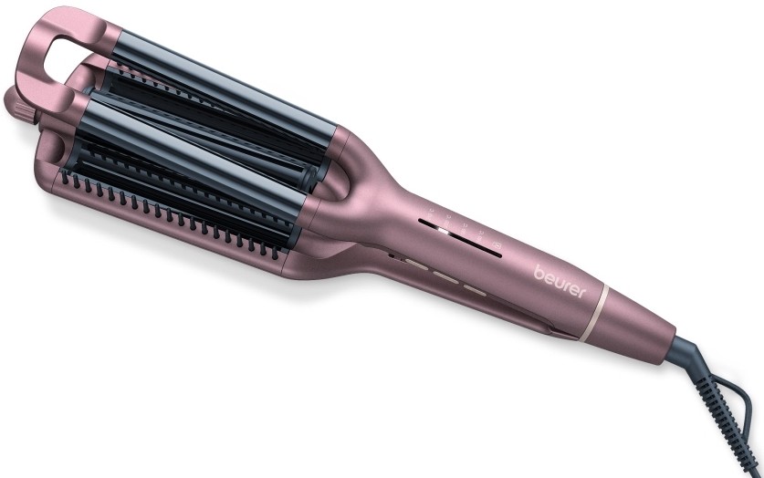 Placă de păr Beurer - HT 65 Wave styler, 210°C, ceramică, Rose Gold - imagine 1