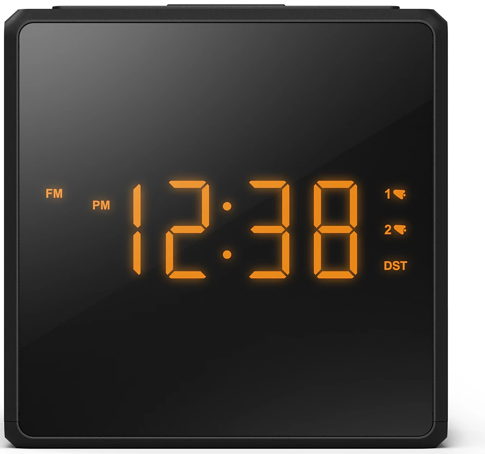 Difuzor radio cu ceas Philips - TAR4500/10, negru