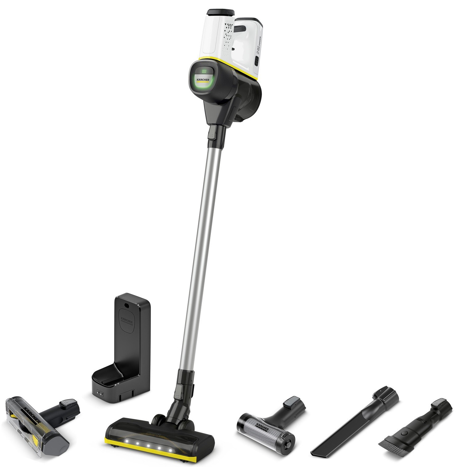 vertical Karcher - VC 6 Pet, HEPA 12, negru/alb - imagine 1