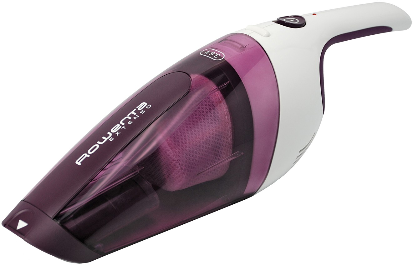 Aspirator de mână fără sac Rowenta - AC232001, mov/alb - imagine 1