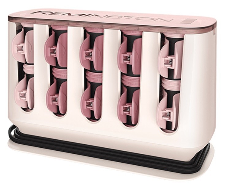 Role pentru păr Remington - PROluxe Rollers, 20 bucăți, roz - imagine 1