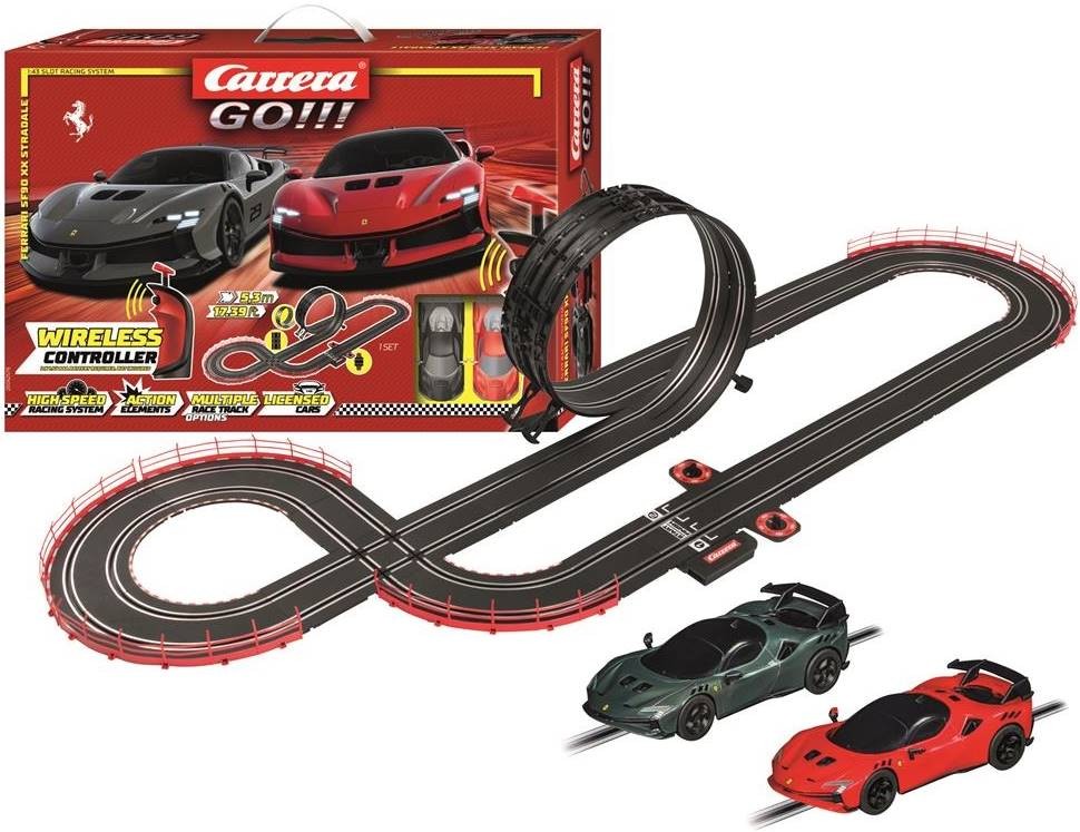 Pistă de curse Carrera Go - Ferrari Supercar Power, 5.3 m