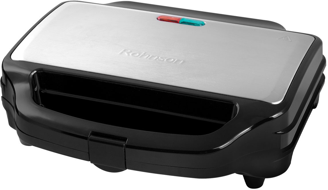 Sandwich-maker Rohnson - R-2751, 900W, gri/negru