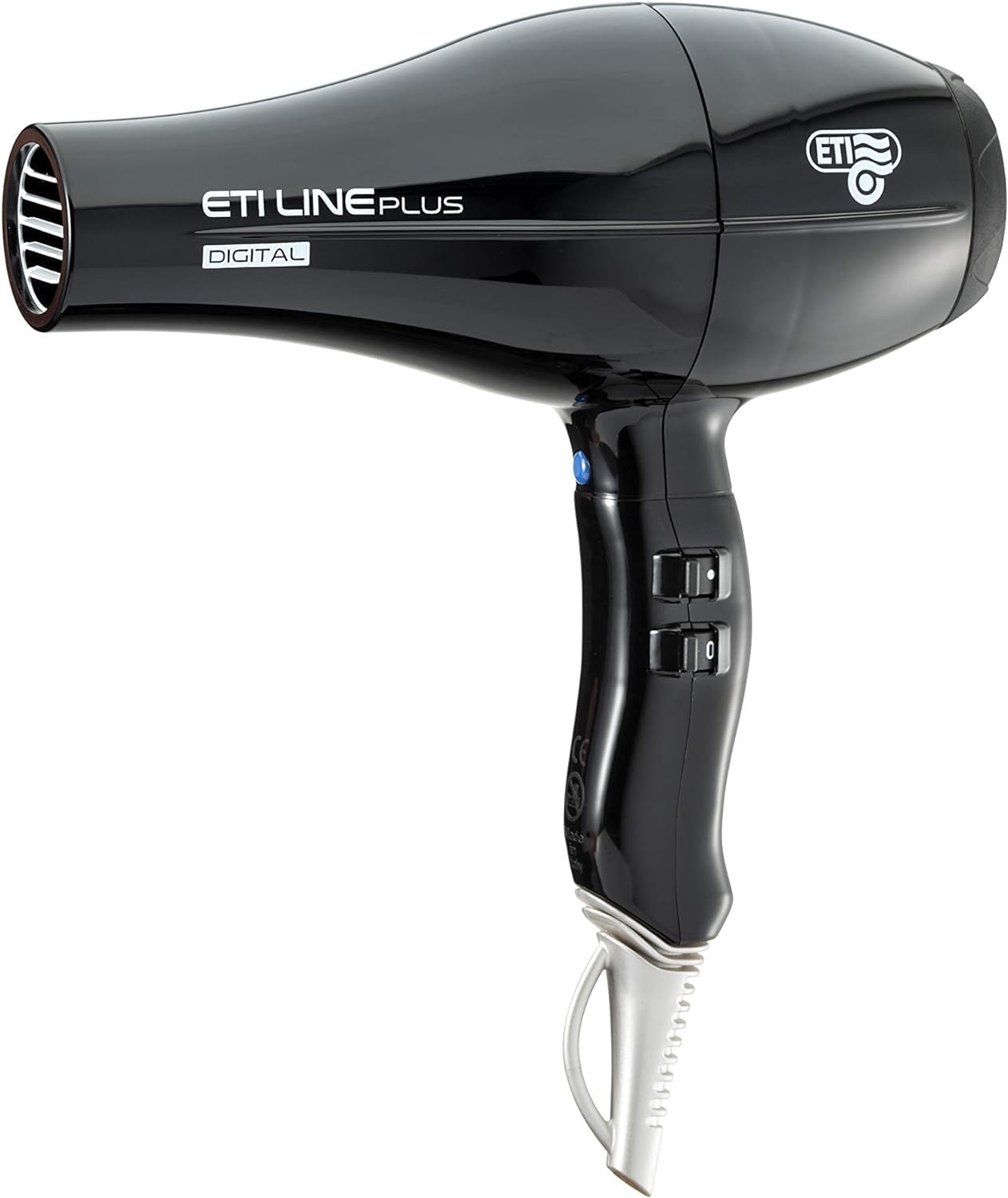 Uscător de păr profesional ETI - Line Digital Plus, 2500W, negru