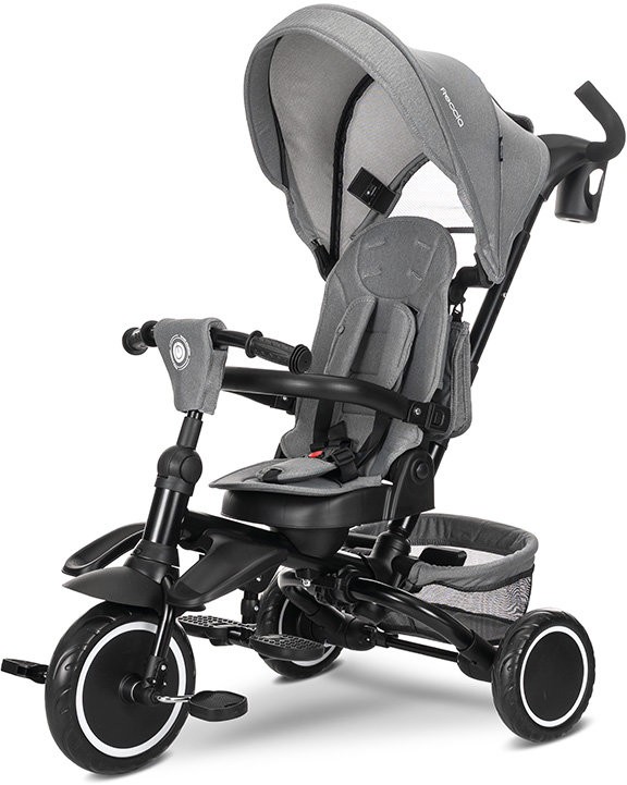 Tricicletă pliabilă cu rotație Lorelli - Freccia, Grey