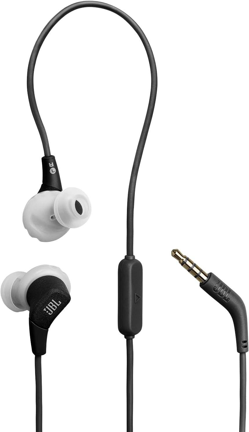 Căști cu microfon JBL - Endurance Run 3, negru - imagine 1