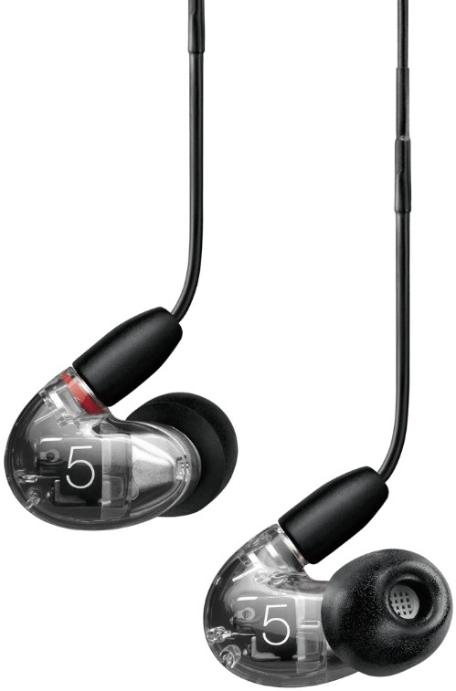 Căști cu microfon Shure - Aonic 5, transparent - imagine 1