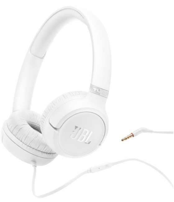 Căști cu microfon JBL - Tune 530, alb - imagine 1
