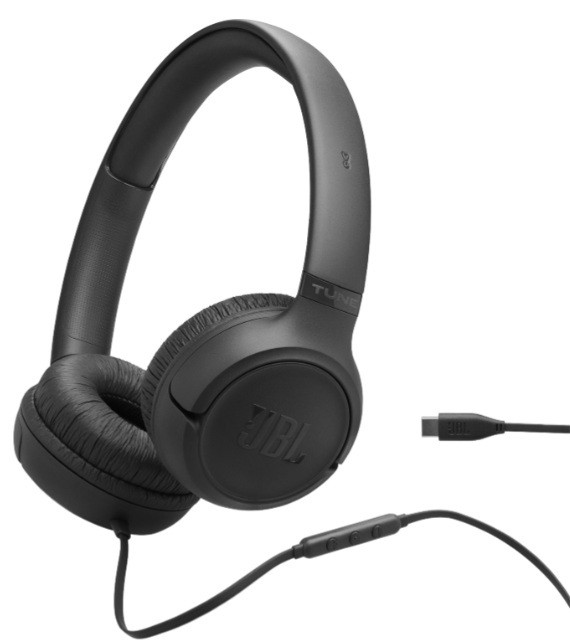 Căști cu microfon JBL - Tune 530C Type C, negru - imagine 1