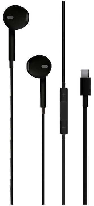 Căști Lemontti – Ripple, USB-C, negre - imagine 1