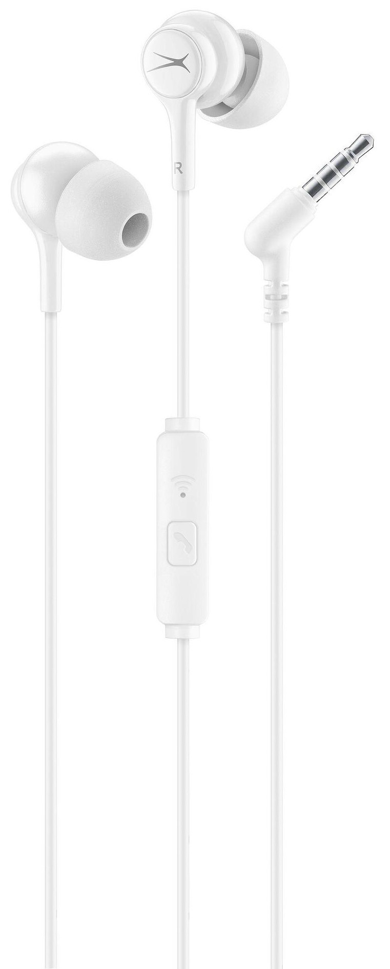 Căști cu microfon Cellularline - Altec Lansing 10585, alb