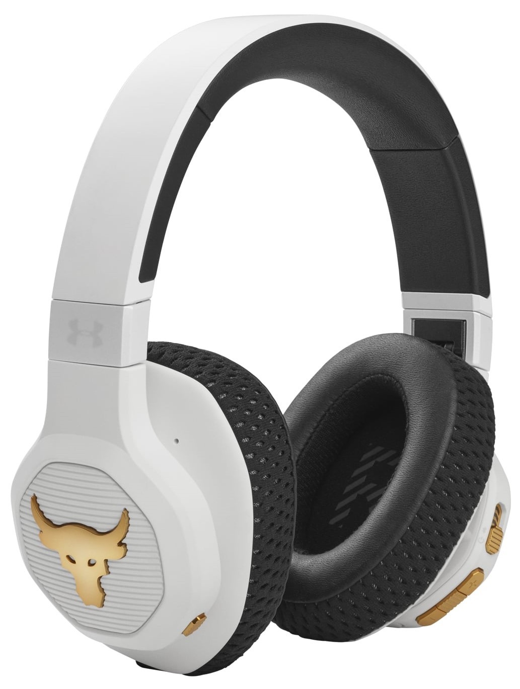 C ti wireless pentru sport JBL UA Project Rock ANC albe
