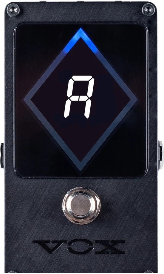 Pedală tuner stroboscopic VOX - VXT-1, True Bypass, negru