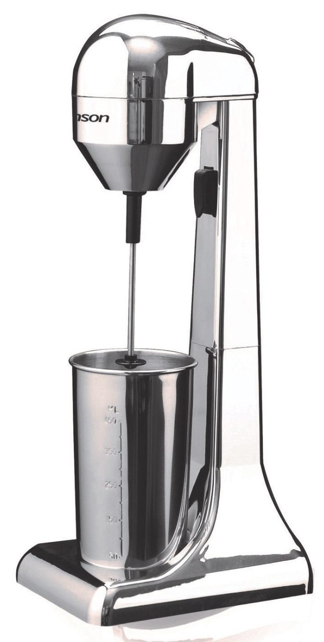Mixer frappe vertical Rohnson - R-448, 100W, 2 viteze, argintiu