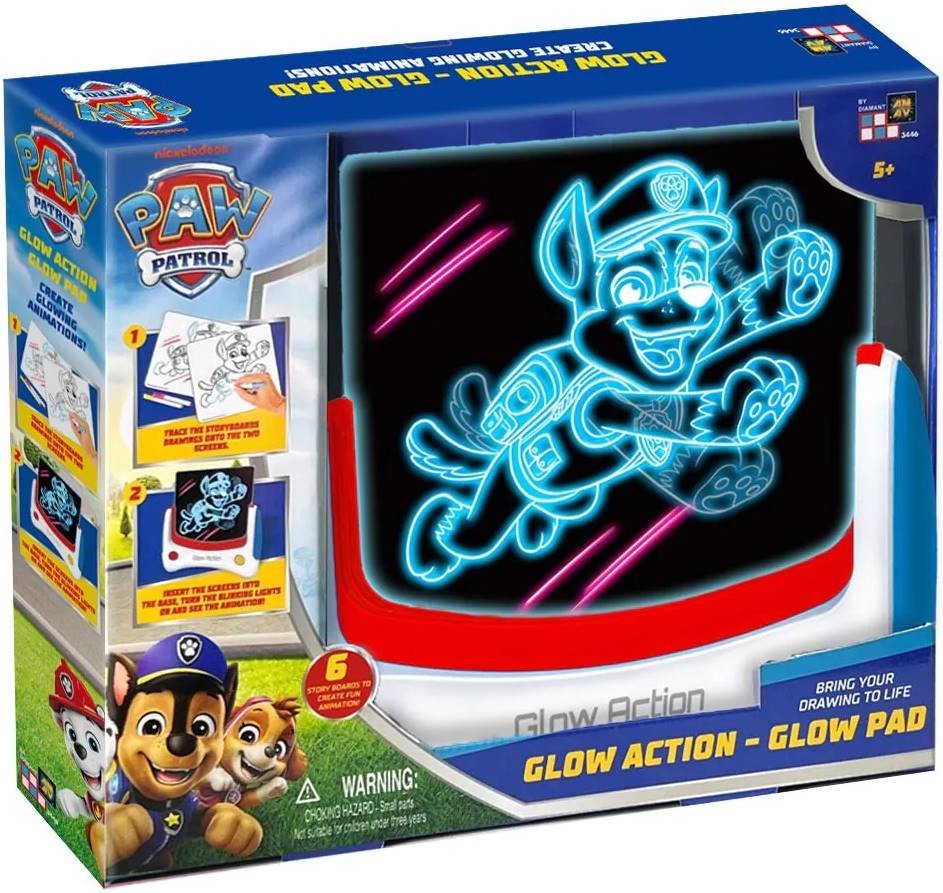 Tablă de desen luminoasă AM-AV - Paw Patrol