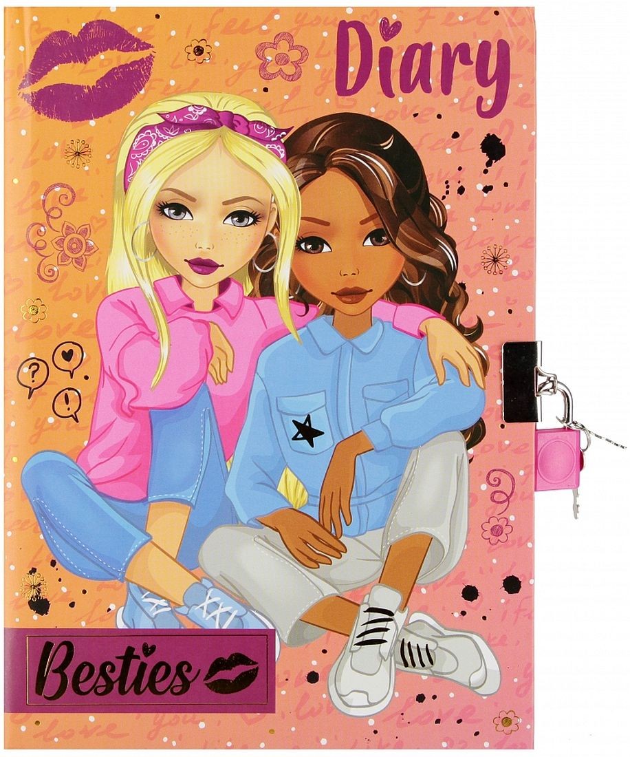 Jurnal secret cu cheie Moxy Besties - A5, 60 foi | Ozone.ro