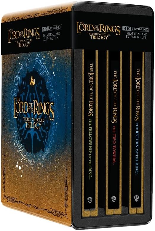 The Lord Of The Rings Trilogy, Limited Edition Steelbook