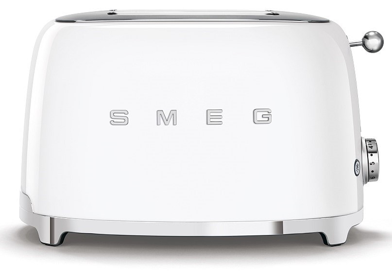 Toaster Smeg - TSF01WHEU, 950W, 6 viteze, alb - imagine 1