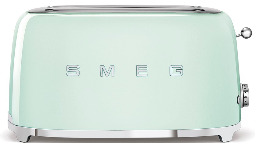 Toaster Smeg - TSF02PGEU, 1500W, 6 viteze, verde - imagine 1