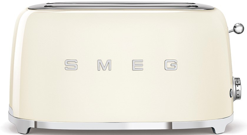 Toaster Smeg - TSF02CREU, 1500W, 6 viteze, bej