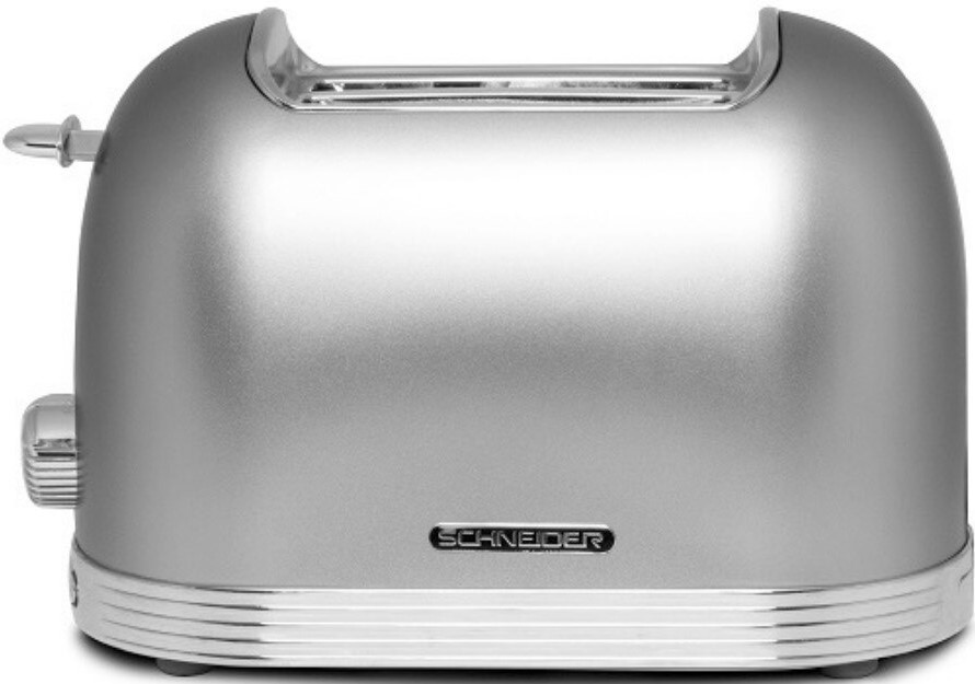 Prăjitor de pâine Schneider - SCTO2S, 815W, 6 viteze, argintiu
